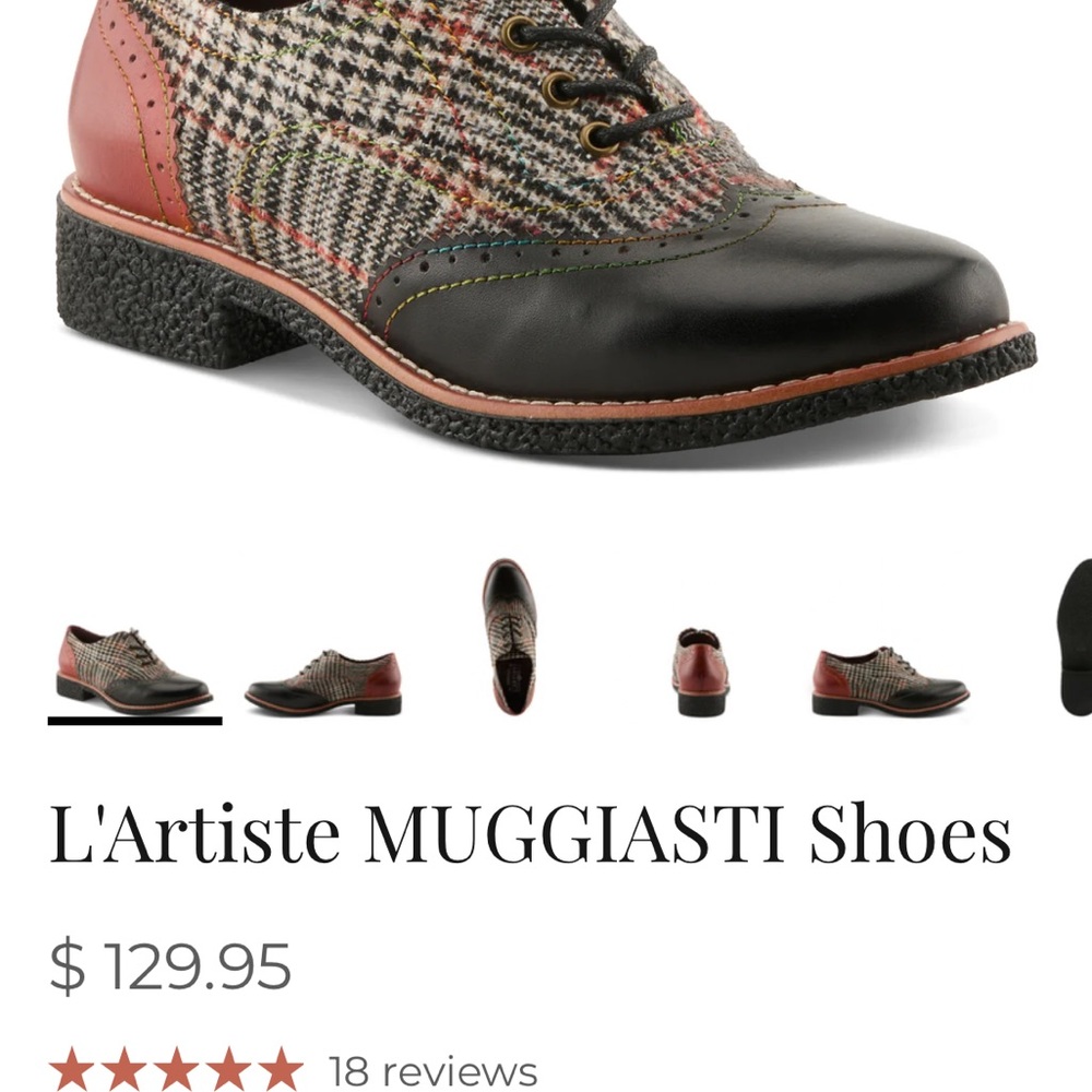 Brand new without tags L’artiste by Spring Step, size 42 Muggiasti shoes. - Picture 2 of 7